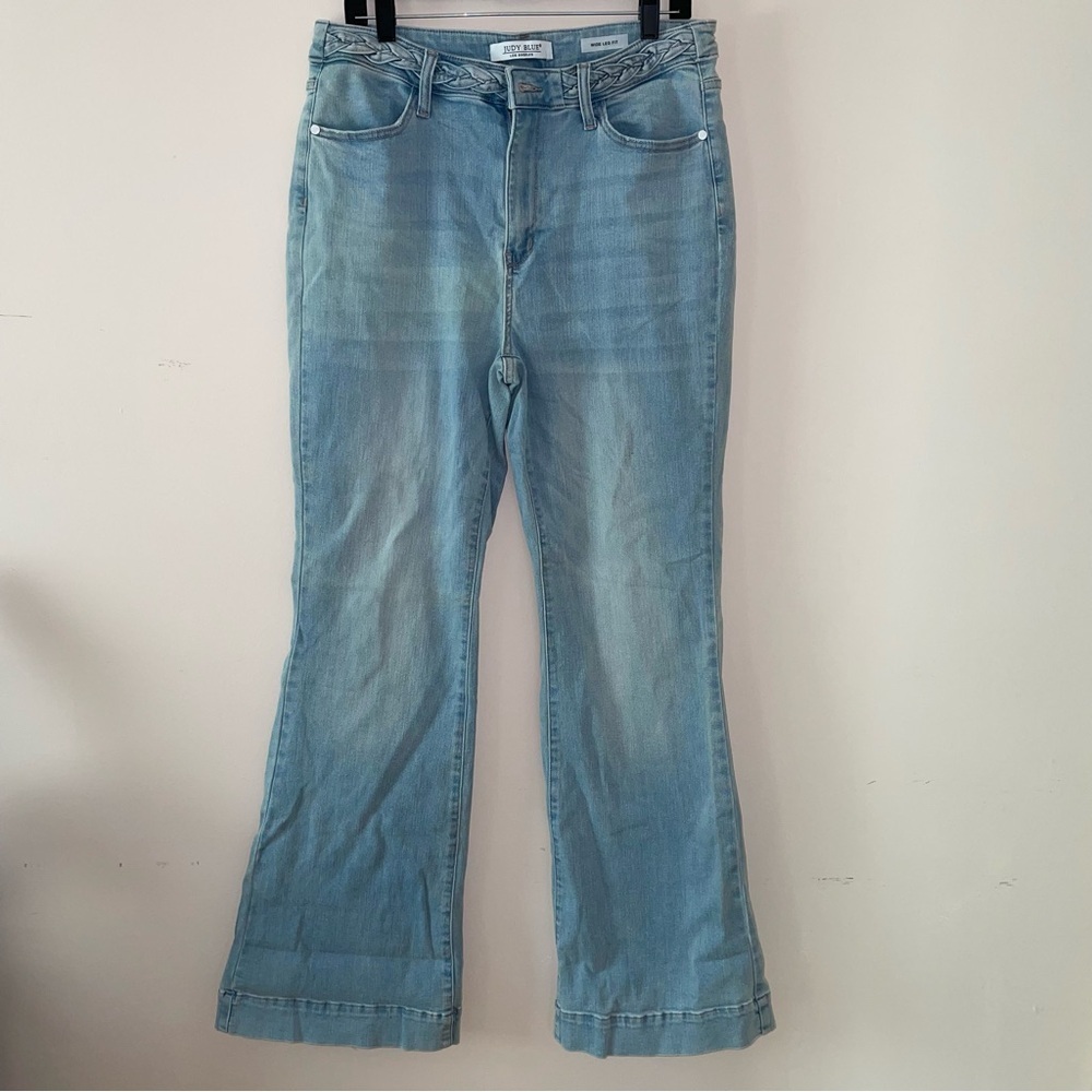 Judy Blue Light Blue Flare Jeans